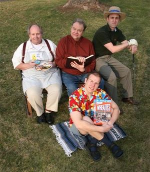 Ed Costik, Don Bowman, Stosh Snyder, and John Mohn Photo