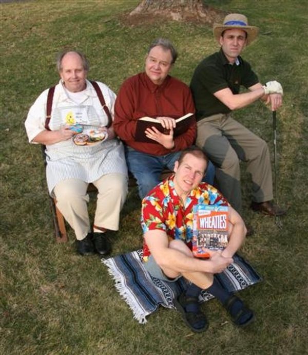 Ed Costik, Don Bowman, Stosh Snyder, and John Mohn Photo