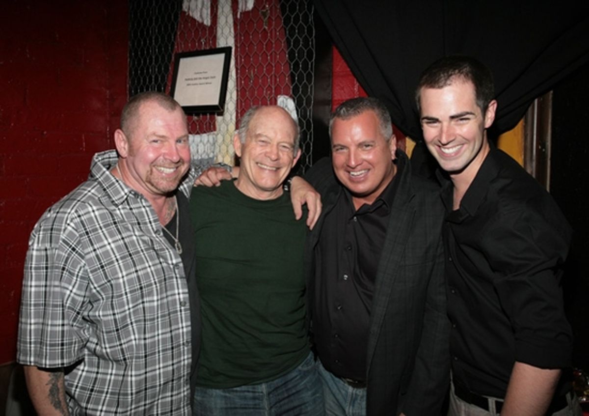 Joe Rose, Max Gail, Larry Dean Harris, and Michael Matthews at 