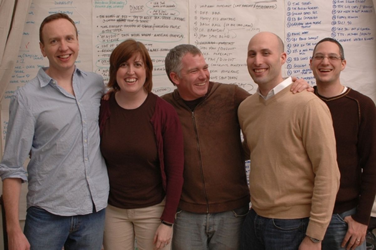 Sandy Marshall, Kate James, Adam Witt, Justin Kaufmann, Stephen Schmidt at 