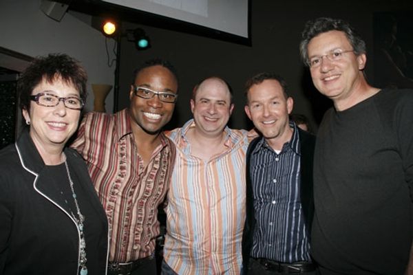 Suzi Dietz, Billy Porter, James Sampliner, Dan Jinx, Lenny Beer at Upright Cabaret Photo