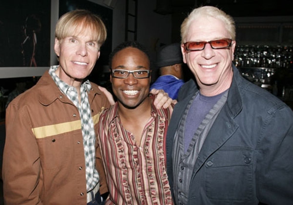 Chuck, Billy Porter, Ron Abel at 