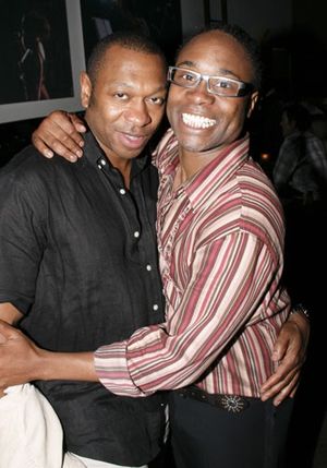 Alton Smith and Billy Porter at Upright Cabaret Photo