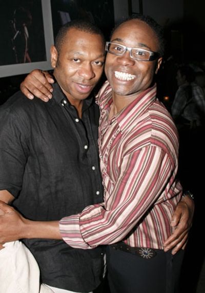Alton Smith and Billy Porter at Upright Cabaret Photo