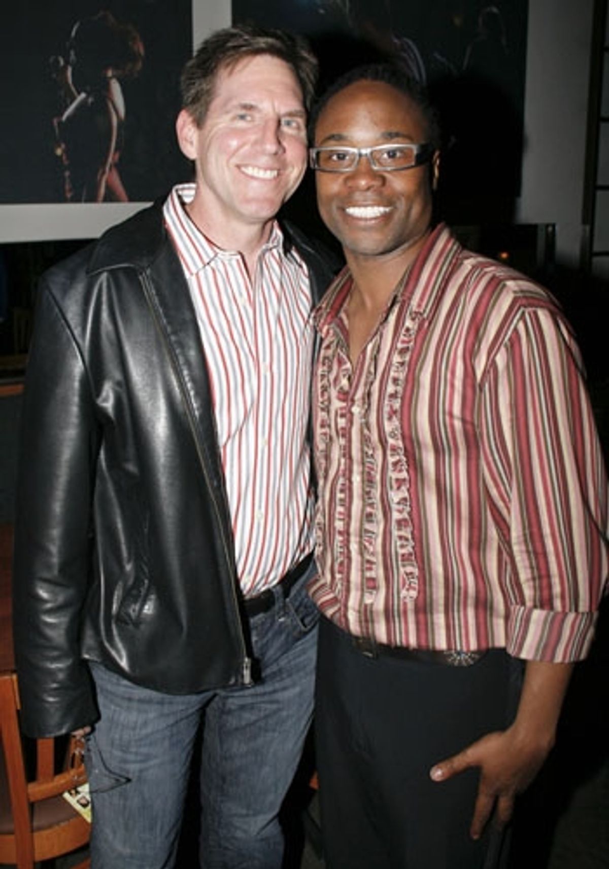 Tim Bagley and Billy Porter at Upright Cabaret at 