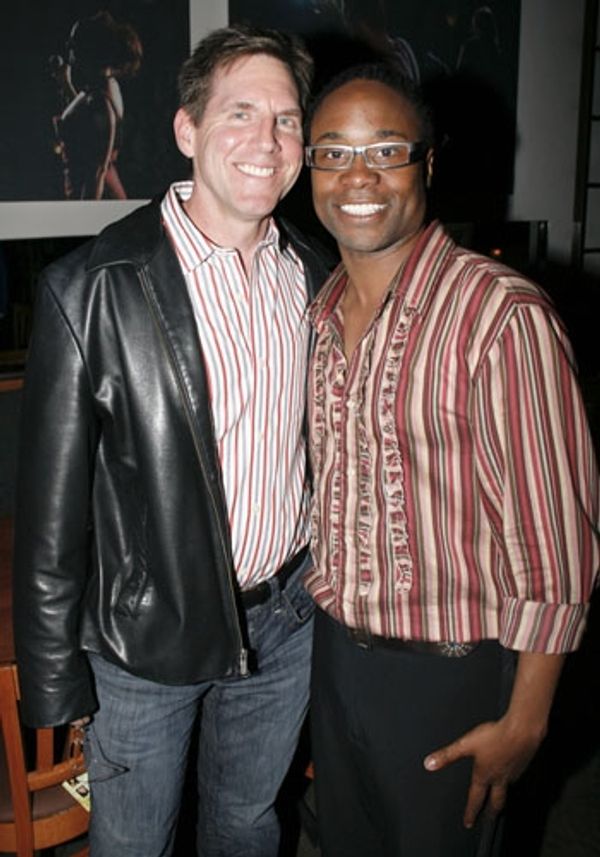 Tim Bagley and Billy Porter at Upright Cabaret Photo