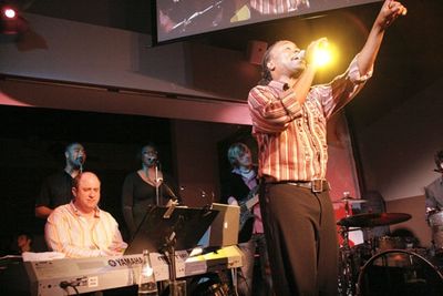 James Sampliner and Billy Porter at Upright Cabaret Photo
