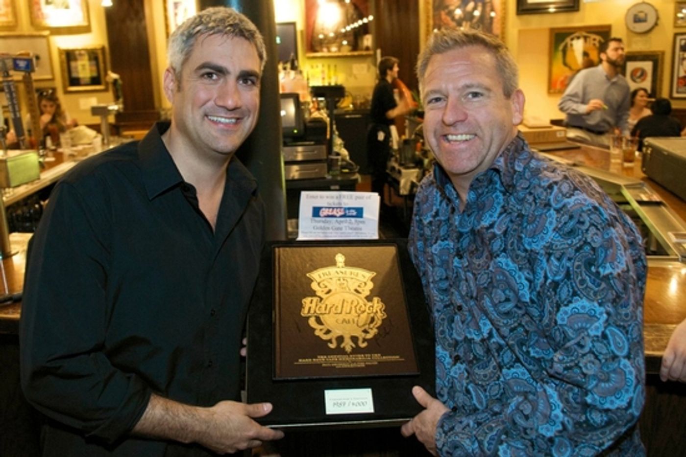 Photo Coverage: Taylor Hicks and the GREASE Tour Cast at Hard Rock SF  Image