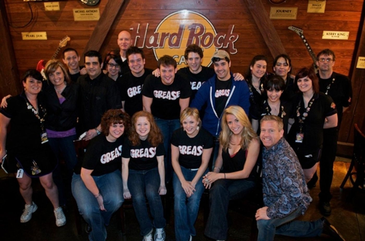 Photo Coverage: Taylor Hicks and the GREASE Tour Cast at Hard Rock SF  Image
