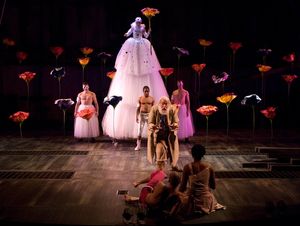 Lois Smith, James Vincent Meredith and Alan Wilder with Craig Spidle Photo