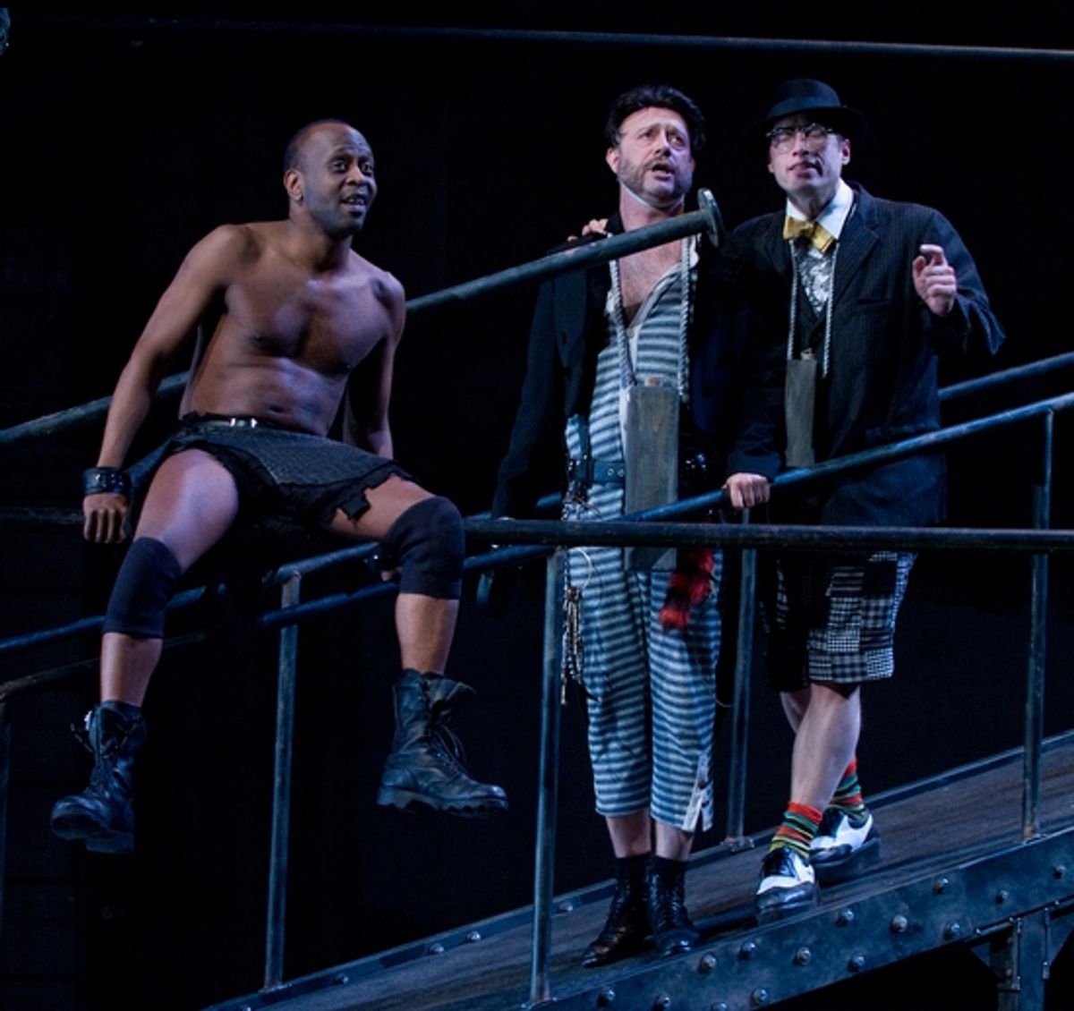 K. Todd Freeman, Yasen Peyankov and Tim Hopper at 