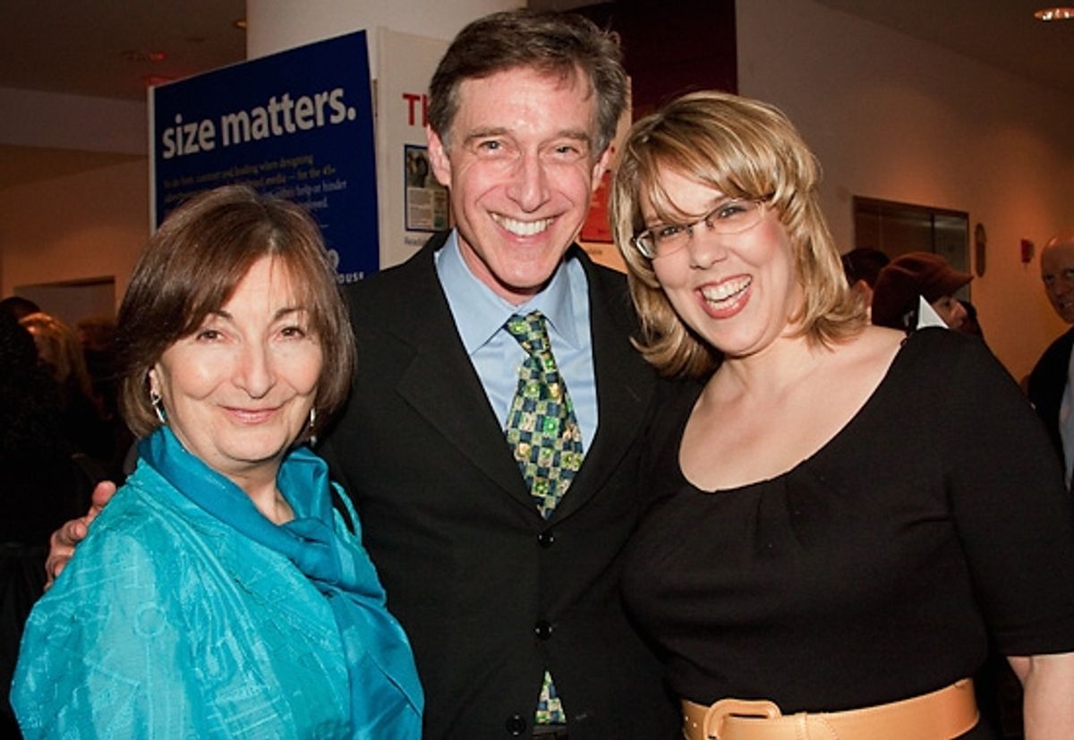 Beth Falcone, Eric Weinberg,and Lynn Taylor Corbett at Amas Musical Theatre 40th Anniversary Gala