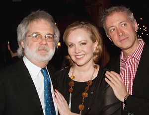 John Weidman, Susan Stroman, and Scott Frankel Photo