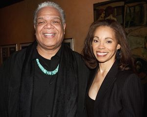 Ken Page and guest @ BroadwayWorld Ken Page and guest Photo