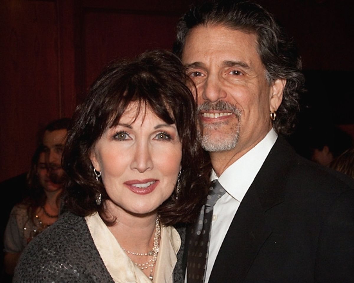 Joanna Gleason and Chris Sarandon at 