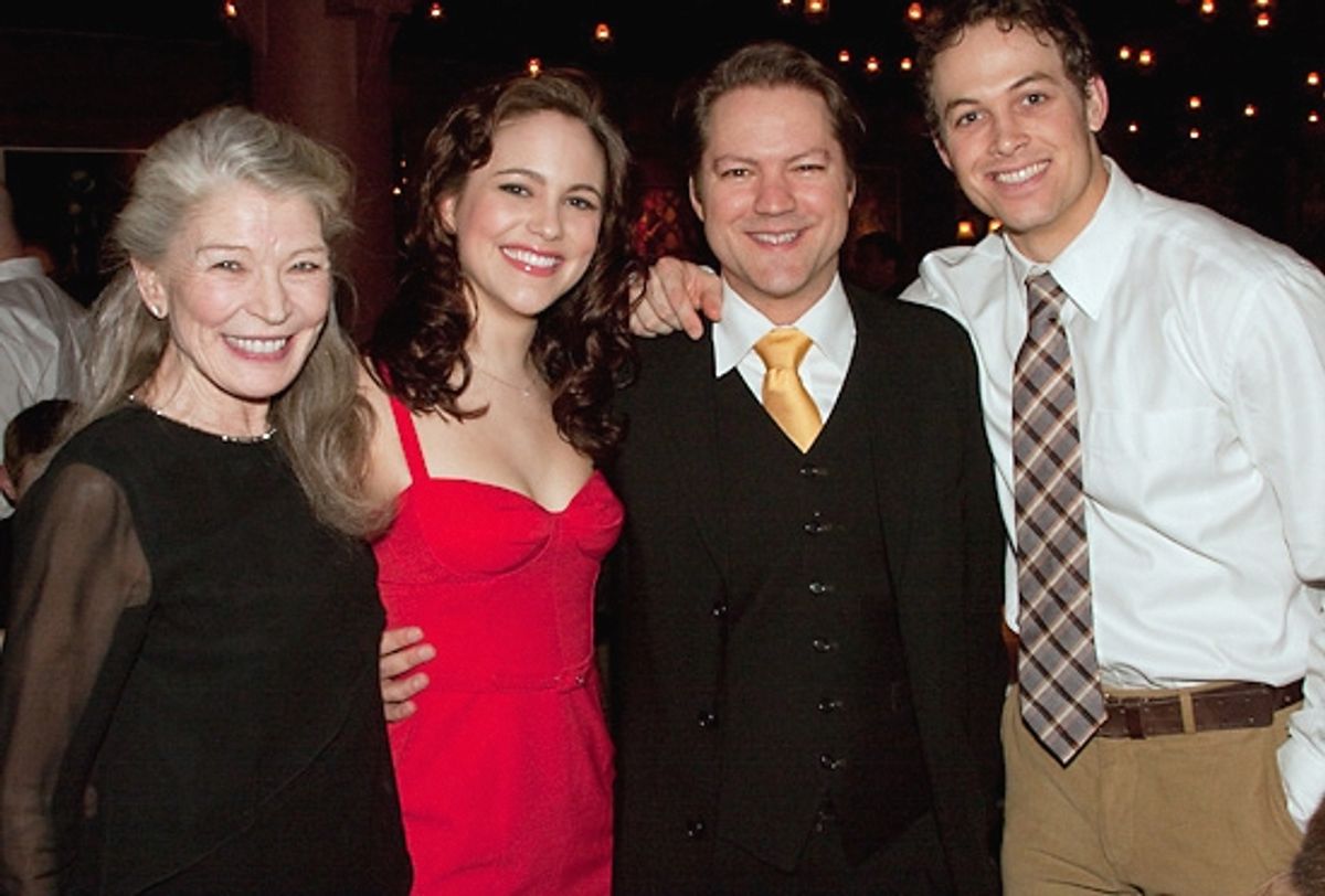 Phyllis Somerville, Alessa Neeck, Robert Petkoff, and Patrick Cummings at 