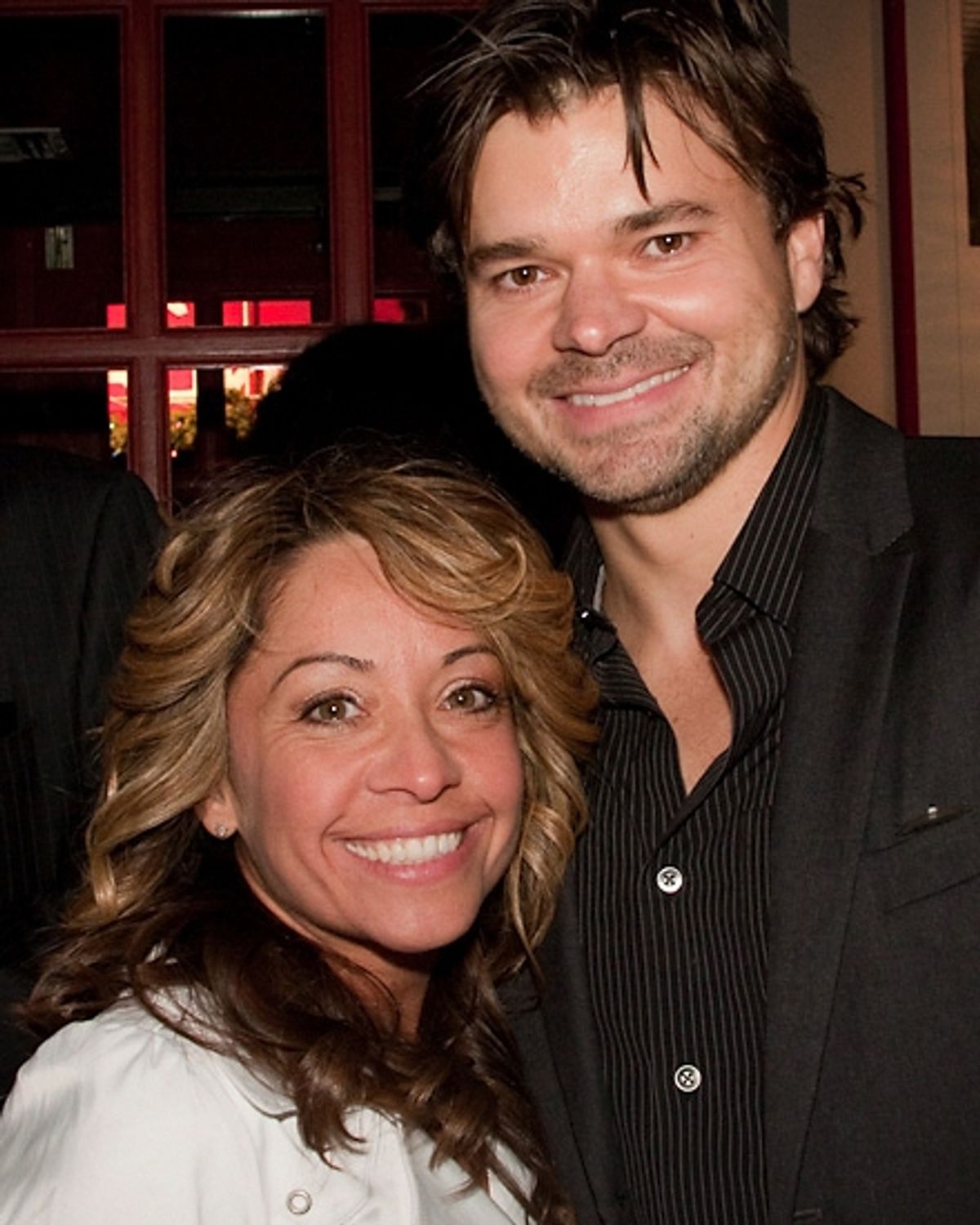 Jennifer Cody and Hunter Foster at 