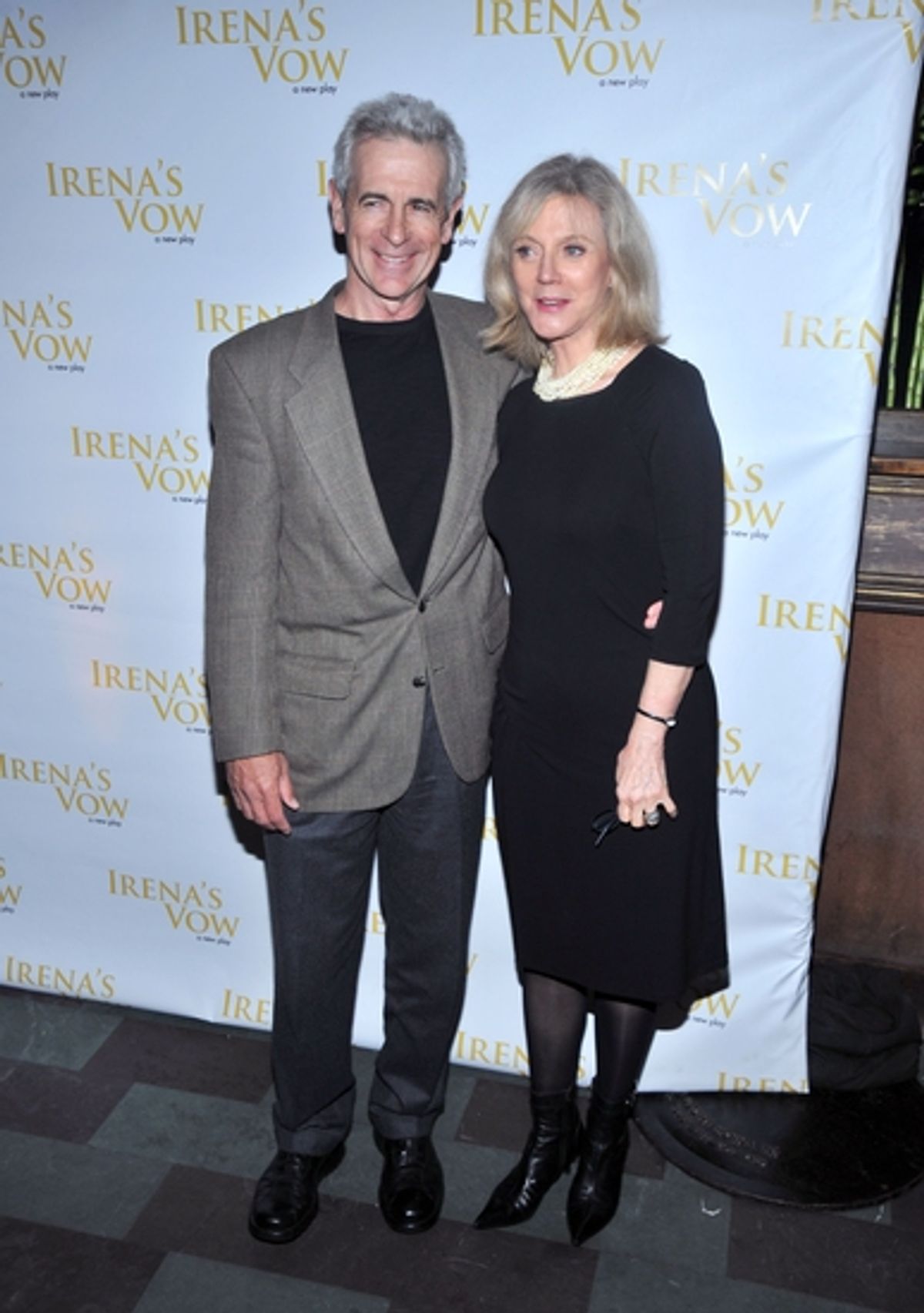 James Naughton and Blythe Danner at 