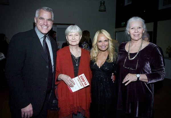 Michael Ross, Joanne Woodward, Kristin Chenoweth, and Anne Keefe Photo