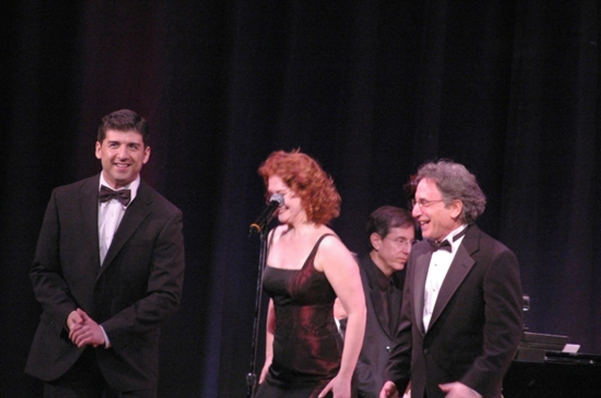 Tony Yazbeck, Kerry O'Malley and Chip Zien part of the ensemble cast that started the show at 'Broadway By The Year 1931' at Town Hall