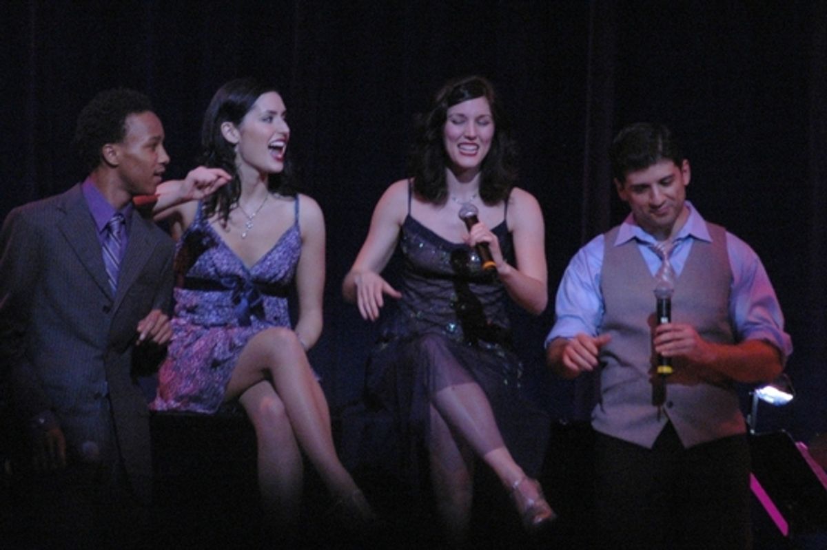 Kendrick Jones, Melinda Sullivan, Mara Davi and Tony Yazbeck at 