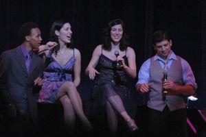 Kendrick Jones, Melinda Sullivan, Mara Davi and Tony Yazbeck Photo