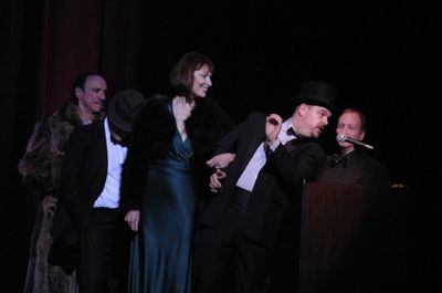 "Kudisch Sent Me"-F. Murray Abraham, Karen Ackers, Brad Oscar and Scott Siegel Photo