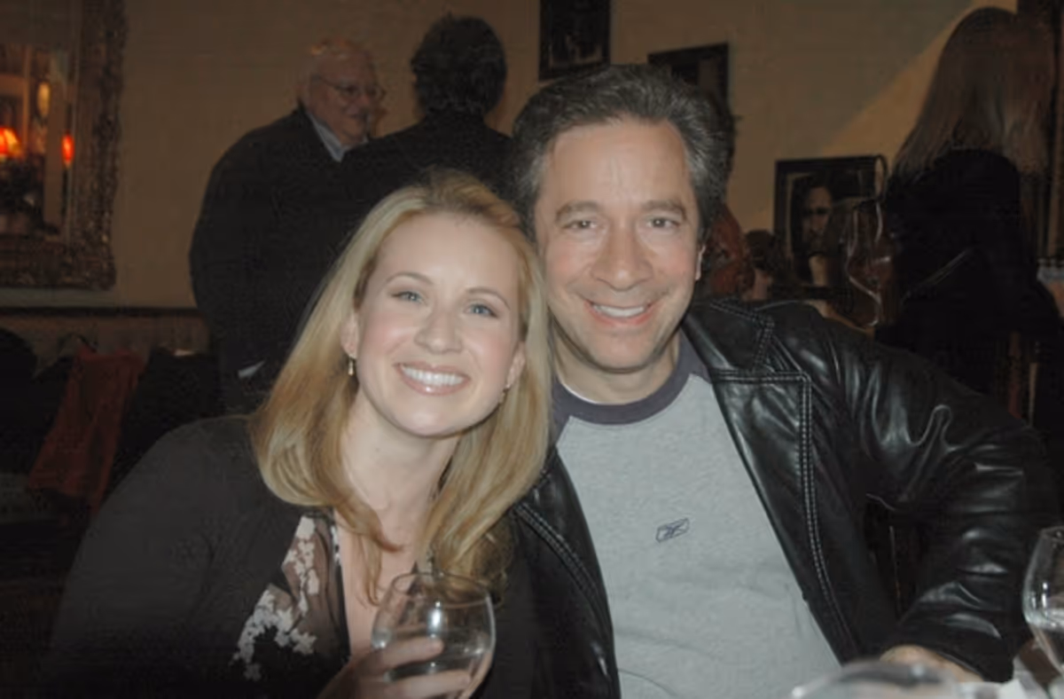Michael Lavine and guest at 'Broadway By The Year 1931' at Town Hall