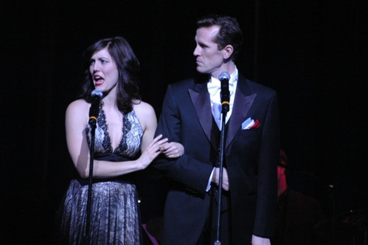 Mara Davi and Jeffry Denman at 'Broadway By The Year 1931' at Town Hall
