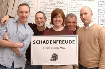 Andy Marshall, Adam Witt, Stephen Schmidt, Kate James, and Justin Kaufmann Photo