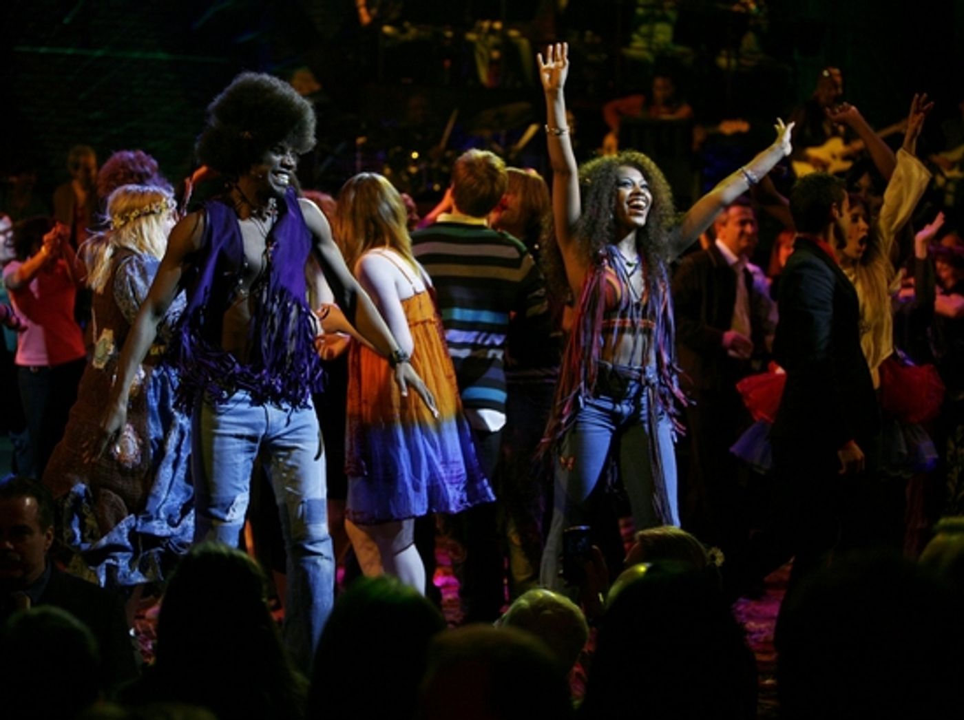 Photo Coverage: 'The Sun Shines In' HAIR Returns to Broadway - Opening Curtain Call! Photo Coverage: 'The Sun Shines In' HAIR Returns to Broadway - Opening Curtain Call! Image