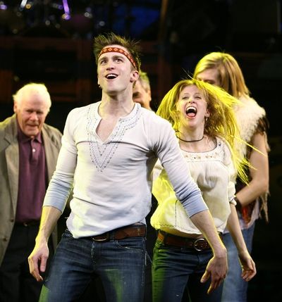 Gavin Creel and Caissie Levy Photo