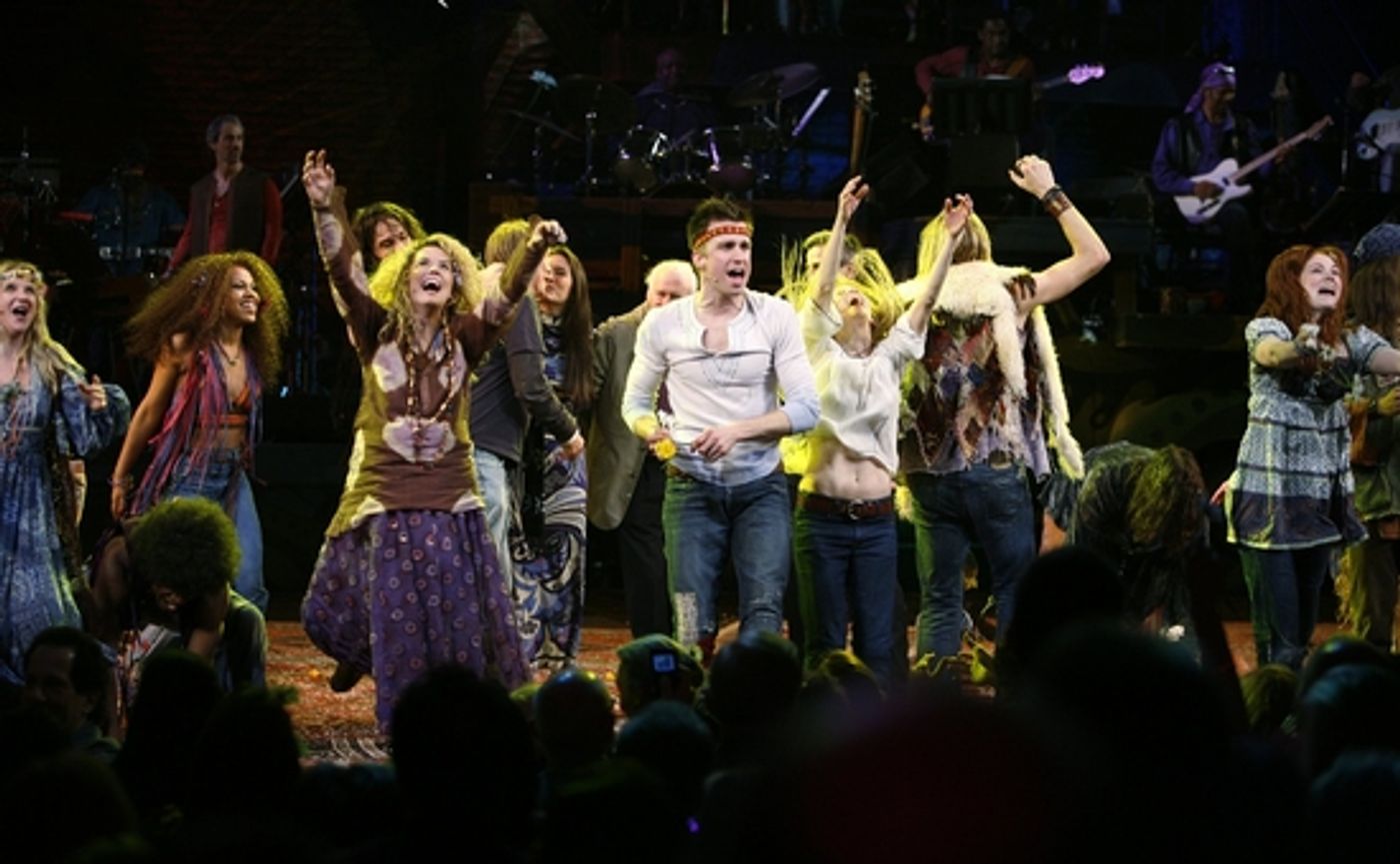 Photo Coverage: 'The Sun Shines In' HAIR Returns to Broadway - Opening Curtain Call! Photo Coverage: 'The Sun Shines In' HAIR Returns to Broadway - Opening Curtain Call! Image
