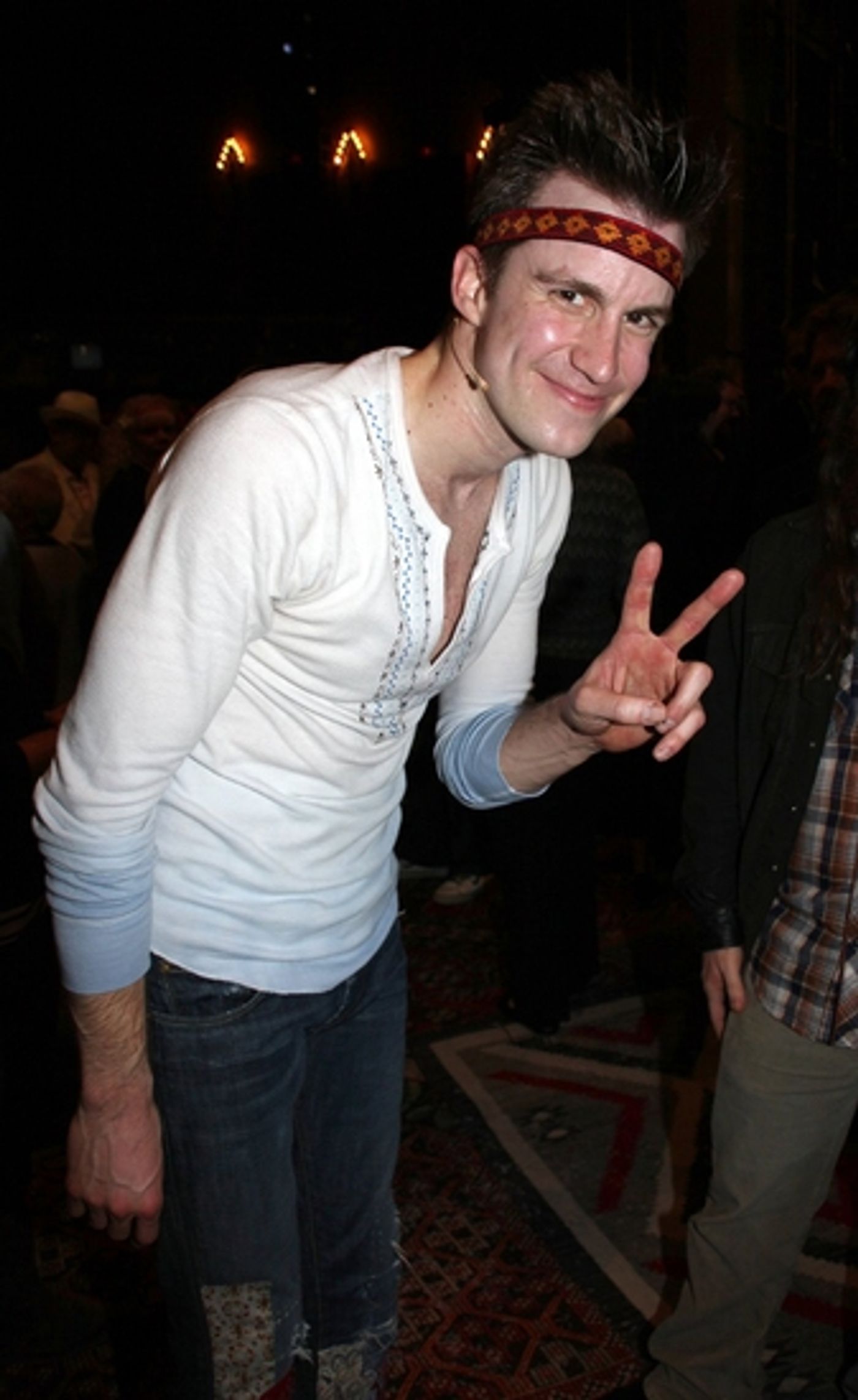 Photo Coverage: 'The Sun Shines In' HAIR Returns to Broadway - Opening Curtain Call!  Image