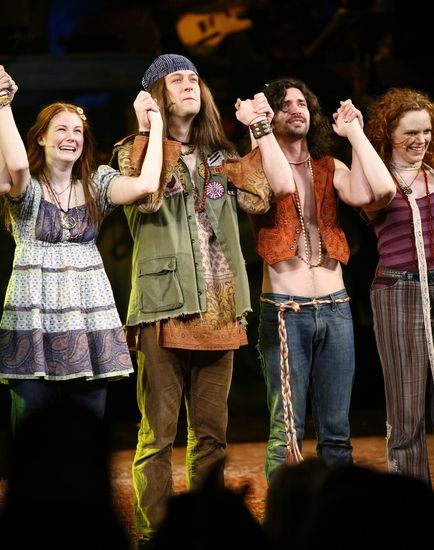 Photos: 'The Sun Shines In' HAIR Returns to Broadway - Opening Curtain Call! — photo 19 of 65