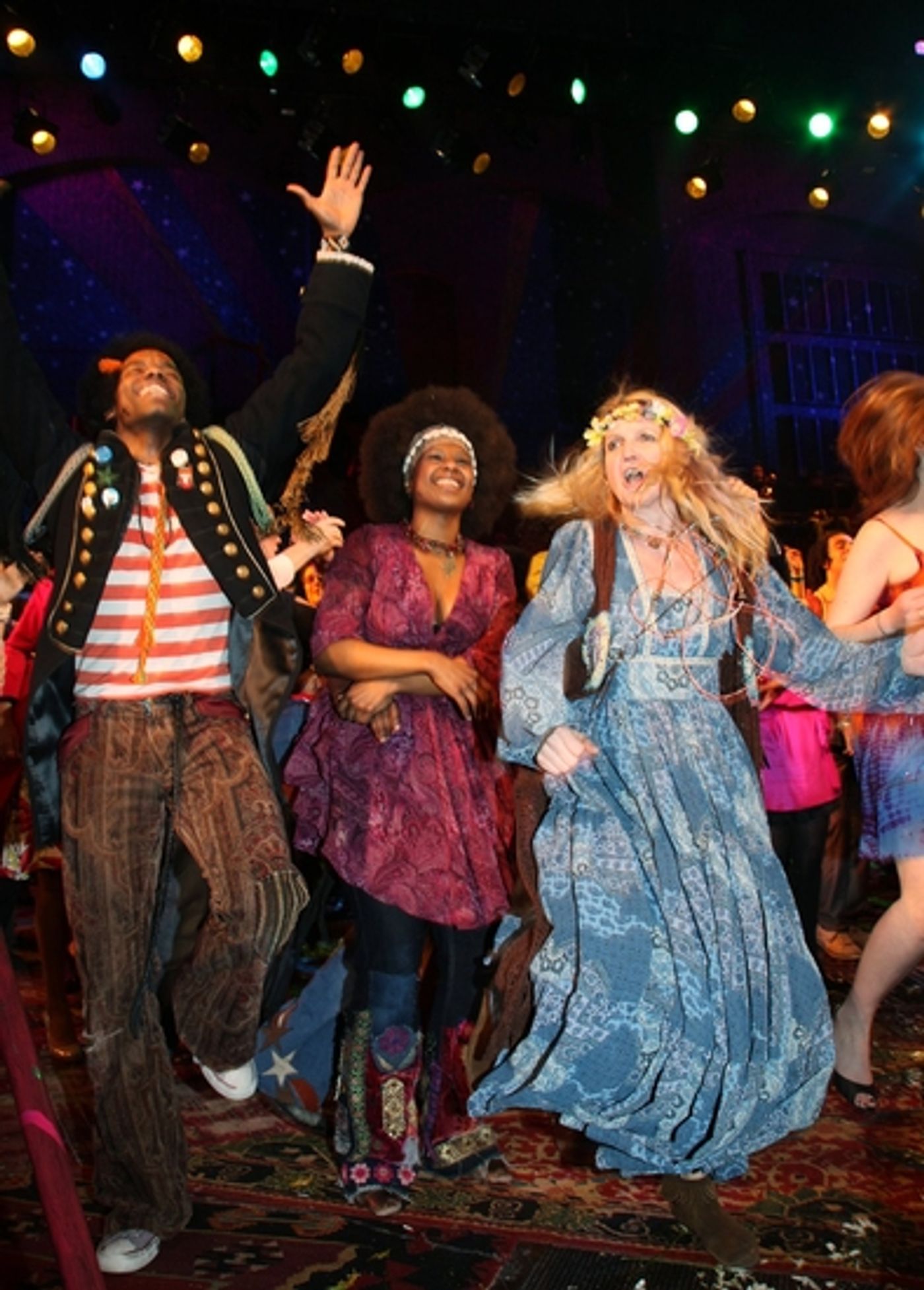 Photo Coverage: 'The Sun Shines In' HAIR Returns to Broadway - Opening Curtain Call! Photo Coverage: 'The Sun Shines In' HAIR Returns to Broadway - Opening Curtain Call! Image