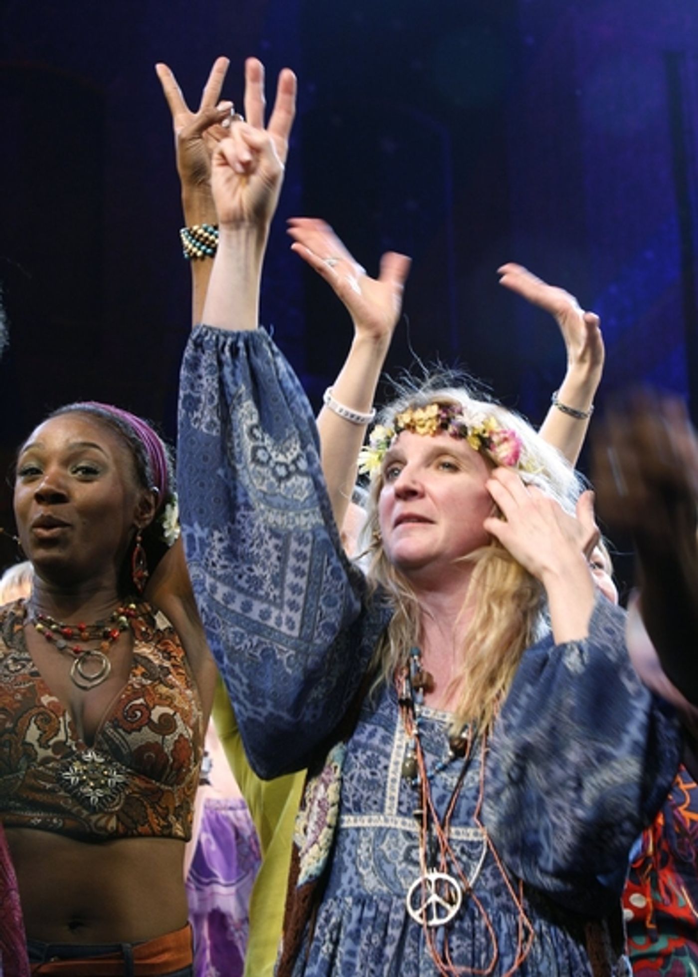 Photo Coverage: 'The Sun Shines In' HAIR Returns to Broadway - Opening Curtain Call! Photo Coverage: 'The Sun Shines In' HAIR Returns to Broadway - Opening Curtain Call! Image