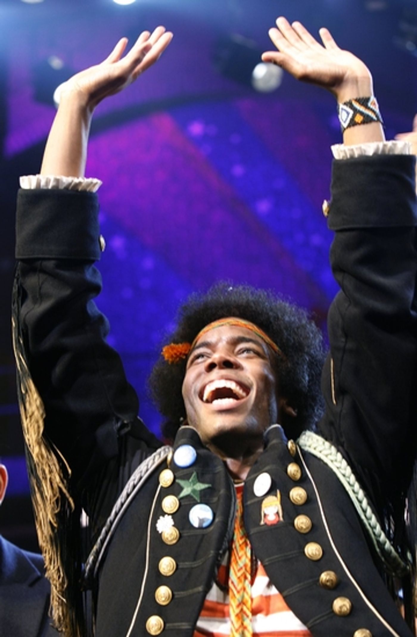 Photo Coverage: 'The Sun Shines In' HAIR Returns to Broadway - Opening Curtain Call!  Image