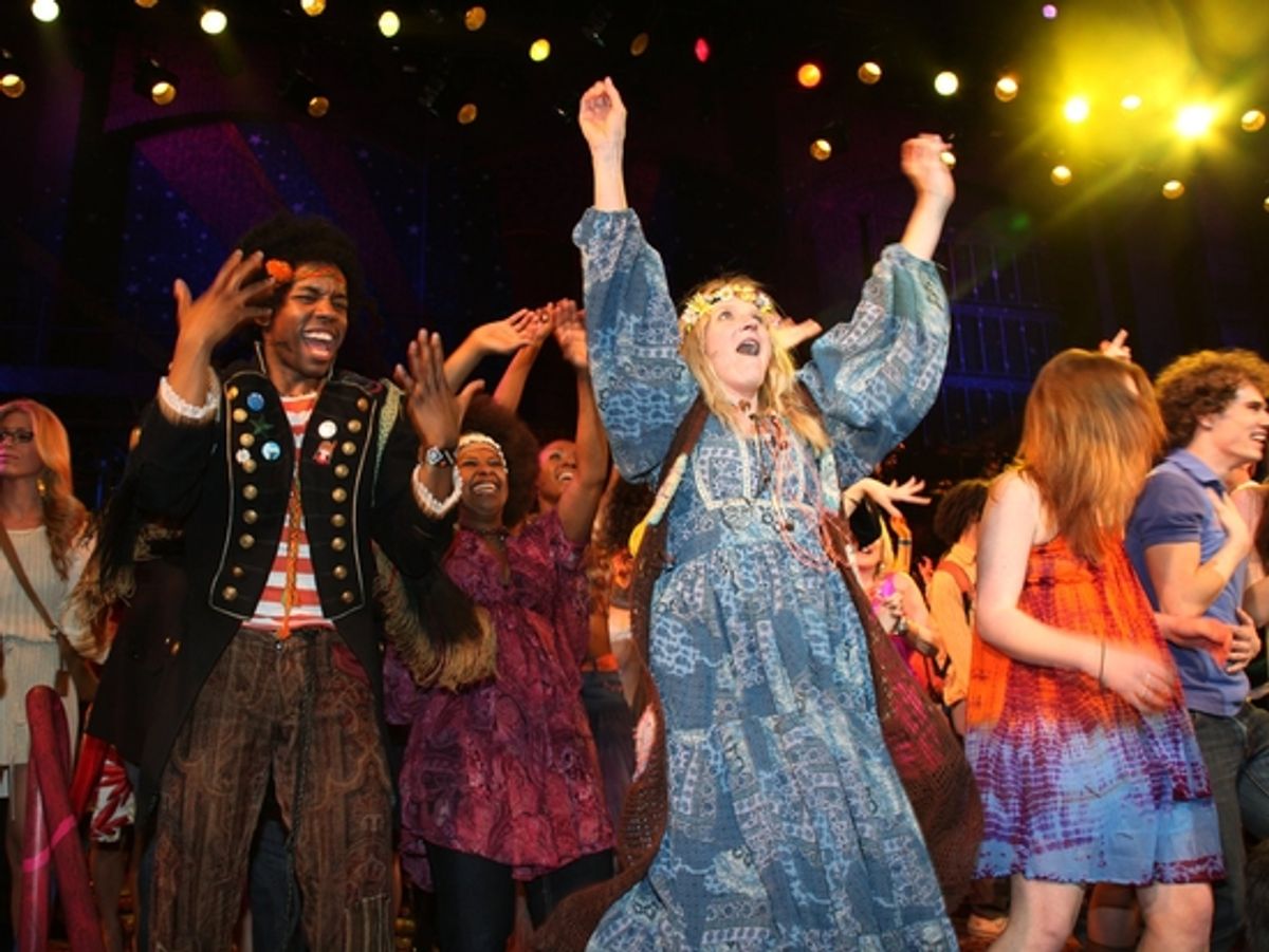 Tommar Wilson, Megan Lawrence and the cast at 