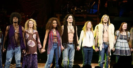 Photos: 'The Sun Shines In' HAIR Returns to Broadway - Opening Curtain Call! — photo 43 of 65