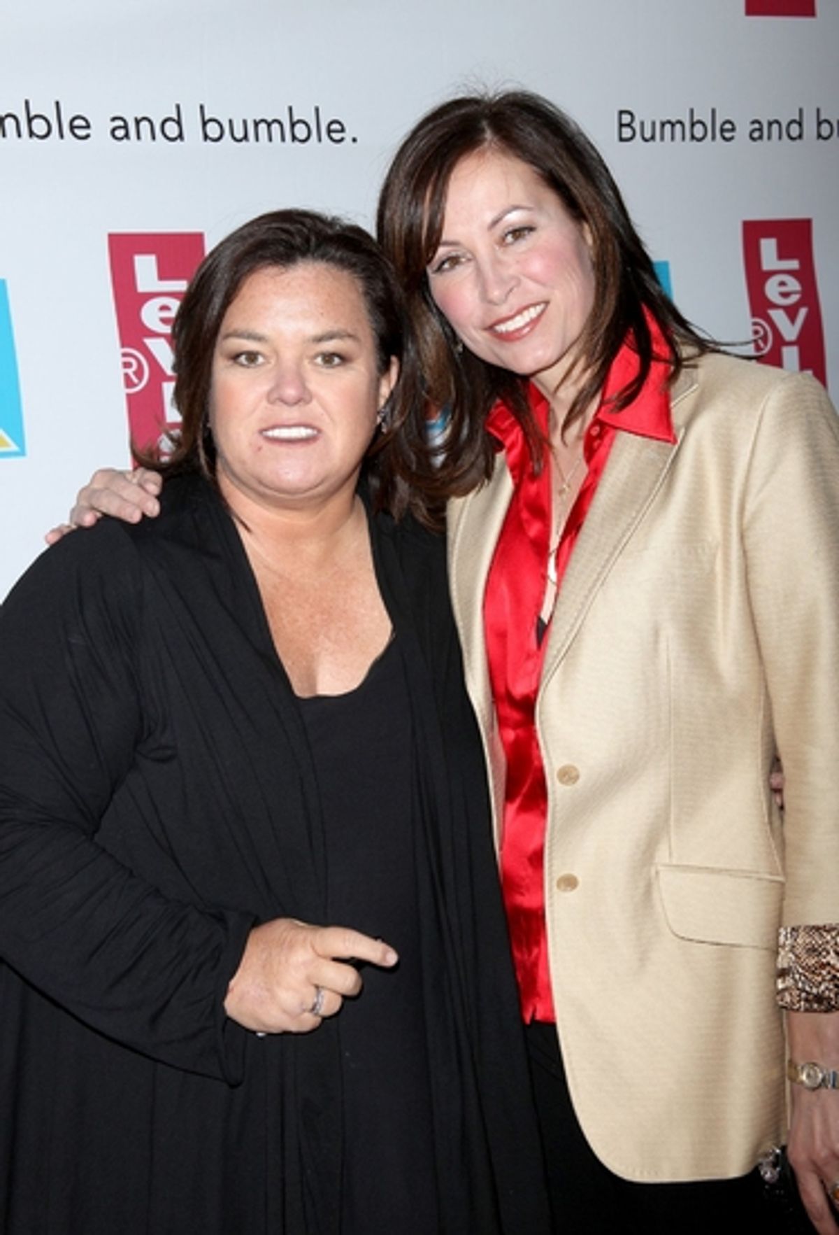 Linda Eder and Rosie O'Donnell at 