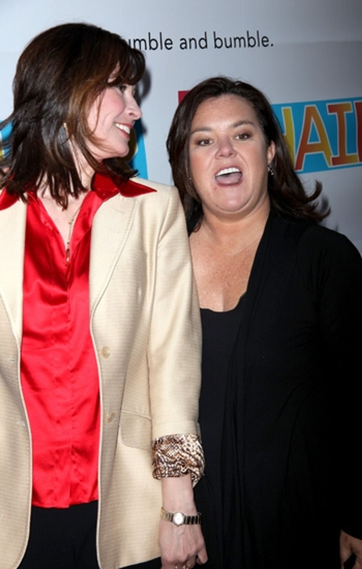 Linda Eder and Rosie O'Donnell at 