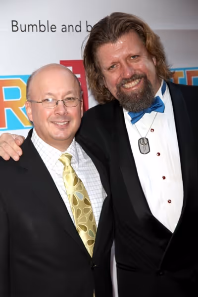 Andrew D. Hamingson and Oskar Eustis Photo