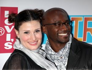 Idina Menzel and Taye Diggs Photo