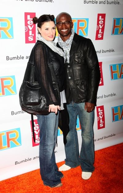 Idina Menzel and Taye Diggs Photo