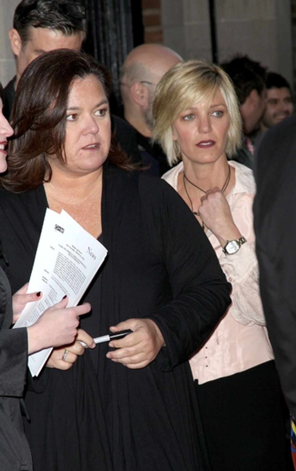 Rosie O'Donnell and Kelli O'Donnell at 