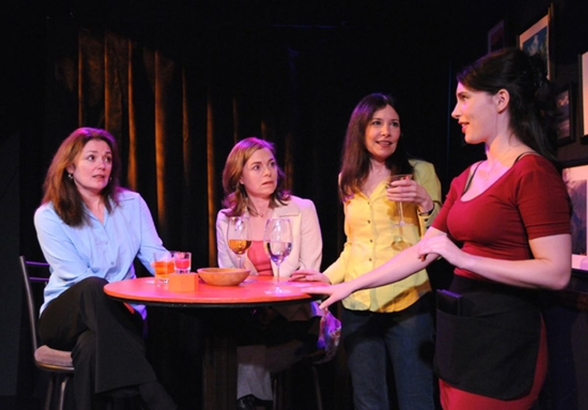 Julianne Carpenter, Shelley McPherson, Dee Dee Friedman and Ashley Anderson at 