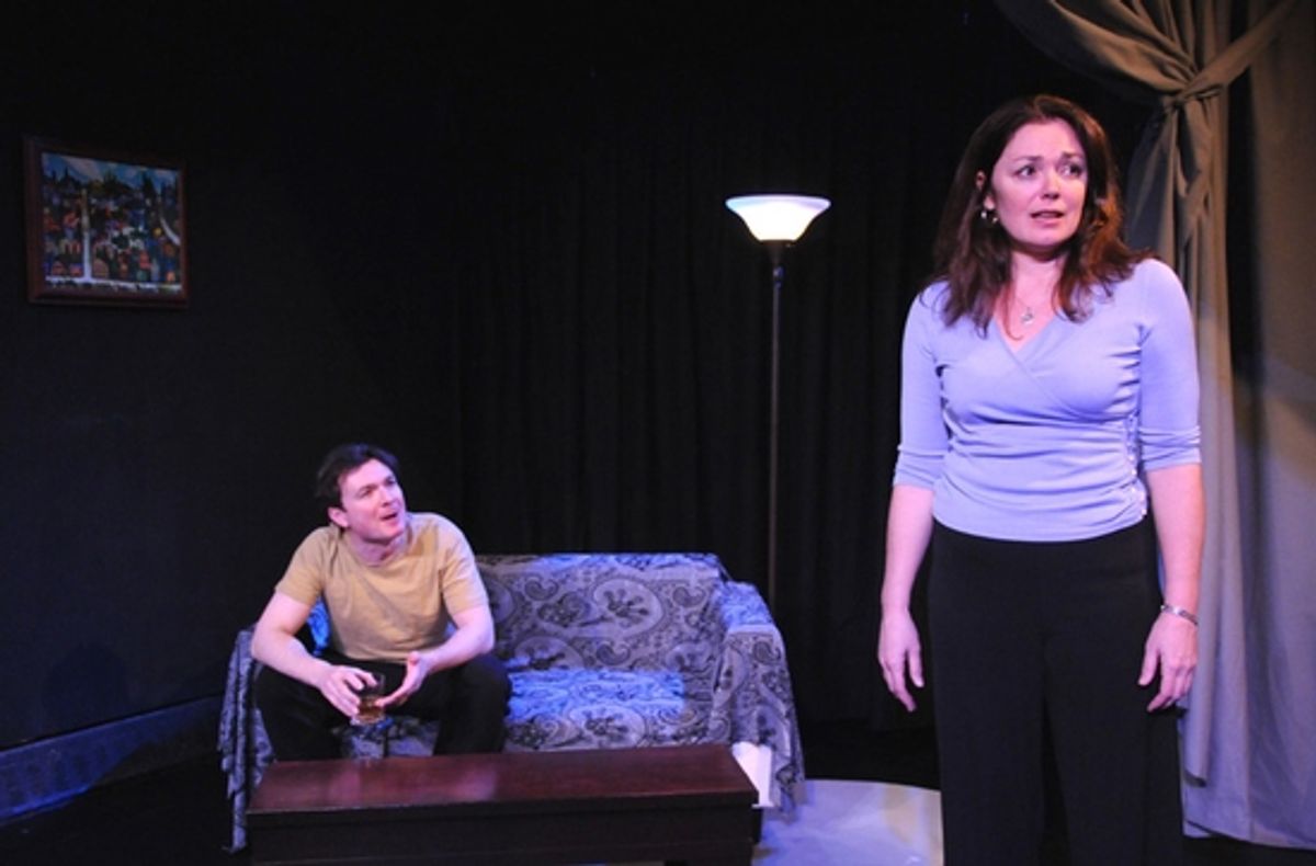 Tom Berdik and Julianne Carpenter at 