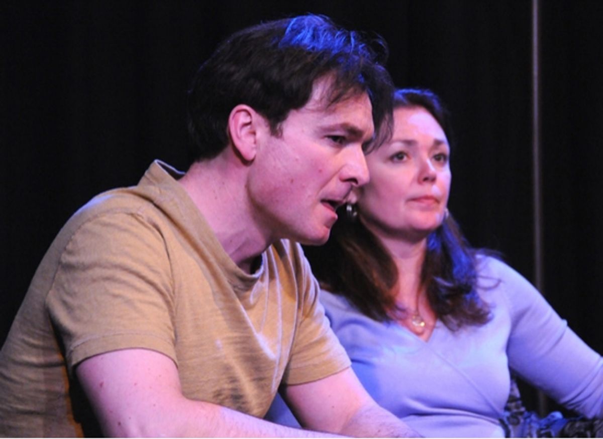 Tom Berdik and Julianne Carpenter at 