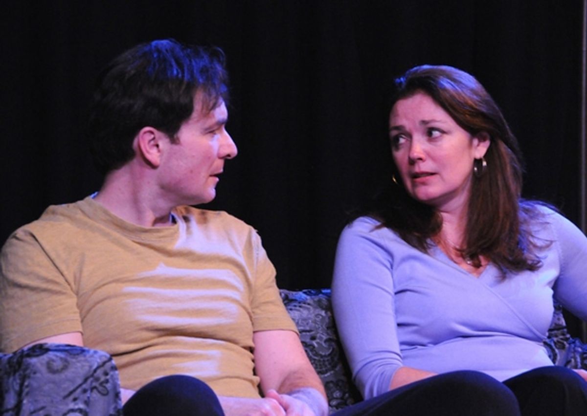 Tom Berdik and Julianne Carpenter at 